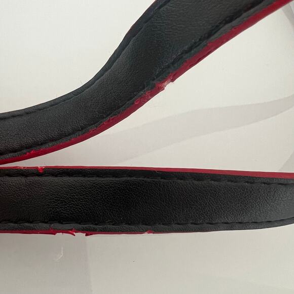 Disney Minnie Mouse Bow Mini Tote Bag Black Red - Picture 5 of 10